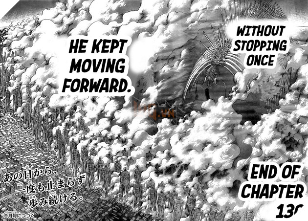 Dự đoán spoiler Attack On Titan chap 131: Nhân loại bị hủy diệt. Mikasa nỗ lực ngăn cản trong tuyệt vọng 6