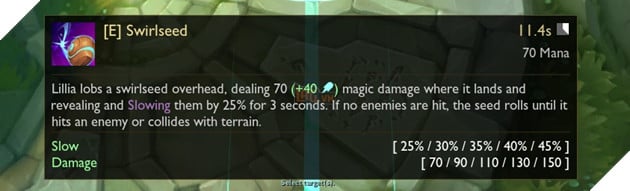 LMHT - Chi tiết bộ kỹ năng của Lillia - Tướng đi rừng khống chế Ngủ diện rộng đáng sợ 9