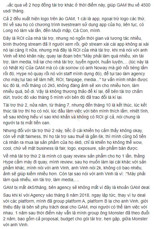 LMHT: Tinikun lại tiếp tục bóc phốt GAM Esports không chịu chi trả tiền lương cho Yuna nhưng vẫn đi Phú Quốc và mua xe hơi 4