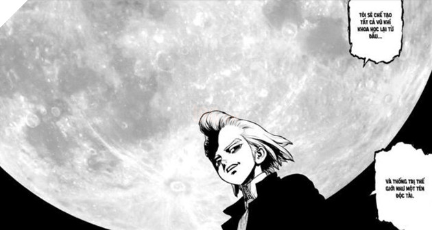 Spoiler Dr.Stone chap 158: Senku lộ thân phận. Xeno hạnh phúc khi nhân ra đối thủ của mình