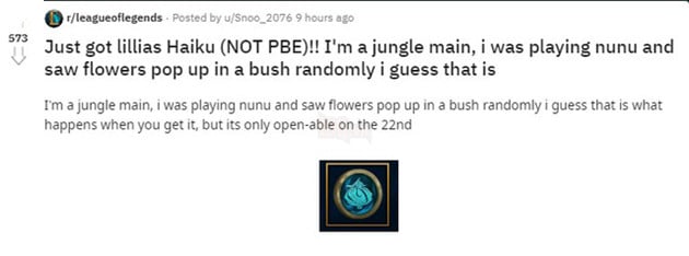 Game thủ phát hiện Lillia đã xuất hiện tại máy chủ chính thức, thậm chí Thresh còn tương tác với cô - Ảnh 3.