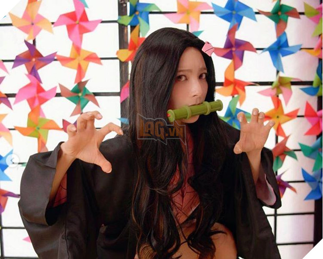 Cosplay nhân vật Nezuko, cựu diễn viên phim 18+ khiến nhiều fan choáng ngợp bởi quá xinh đẹp 2