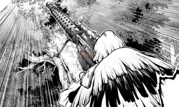 Spoiler Dr.Stone chap 159: Stanley xả cả băng đạn vào Senku! 2