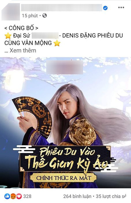 Một tựa game hot bị cộng đồng phẫn nộ vì mời Denis Đặng làm đại sứ cho mình 2