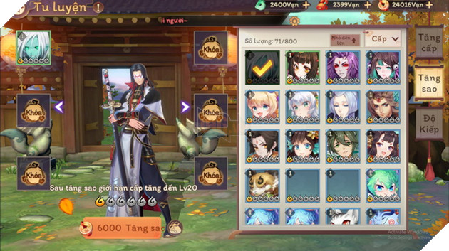 Vân Mộng Tứ Thời Ca: Hướng dẫn cách tăng sao Yêu Linh đơn giản nhất 3