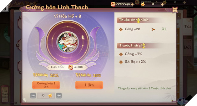 Vân Mộng Tứ Thời Ca: Hướng dẫn cách nâng cấp Linh Thạch đơn giản nhất cho tân thủ 3