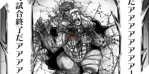 Spoiler Kengan Omega chap 70: Rihito bất tỉnh. Hayabusa giành chiến thắng!  2