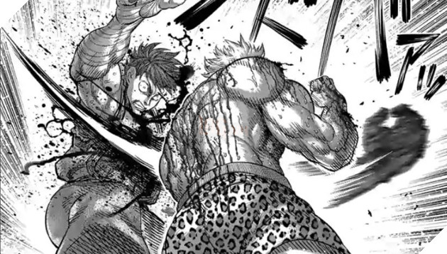 Spoiler Kengan Omega chap 70: Rihito bất tỉnh. Hayabusa giành chiến thắng! 