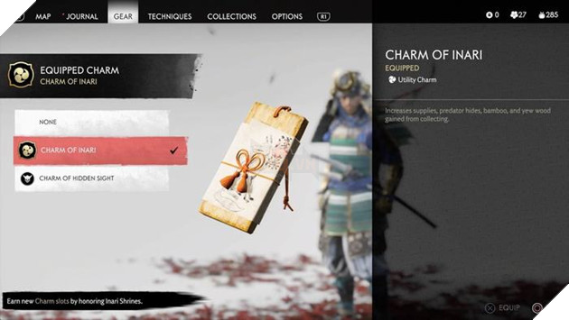 Cẩm nang Ghost of Tsushima: Charm tốt nhất cần được mở khóa đầu tiên 2