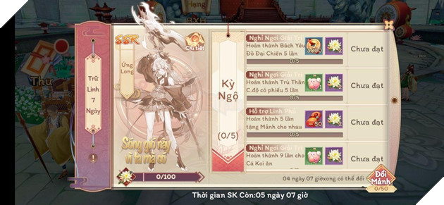 Vân Mộng Tứ Thời Ca: Hướng Dẫn Tham Gia Trữ Linh 7 Ngày 6