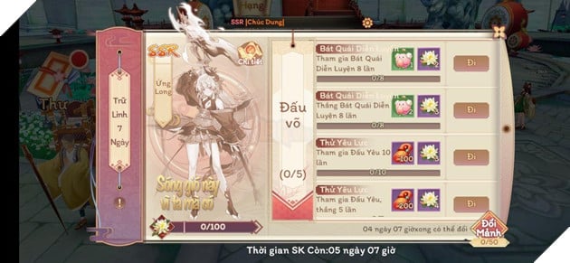 Vân Mộng Tứ Thời Ca: Hướng Dẫn Tham Gia Trữ Linh 7 Ngày 7