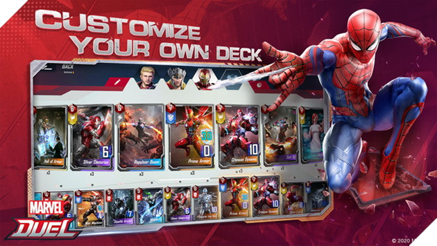 Marvel Duel chính thức mở đăng kí sớm và chuẩn bị ra mắt ngay đầu tháng 8 3