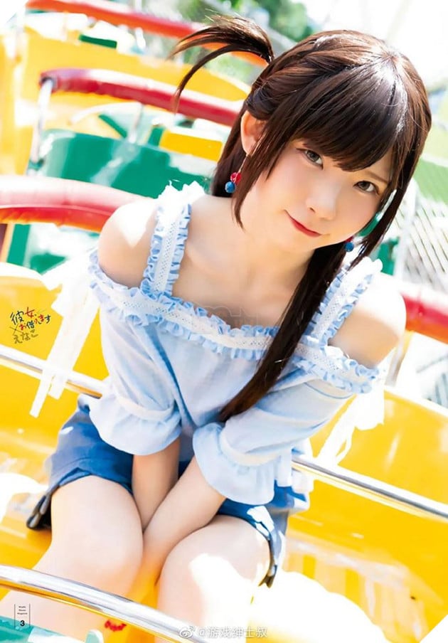 Rửa mắt đầu tuần với bộ ảnh đáng yêu của Chizuru Ichinose trong Kanojo, Okarishimasu 2