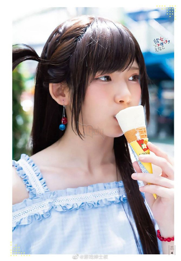 Rửa mắt đầu tuần với bộ ảnh đáng yêu của Chizuru Ichinose trong Kanojo, Okarishimasu 5