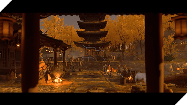 Cốt truyện Ghost of Tsushima: Trận chiến thảm khốc tại khuôn viên gia tộc Adachi P4 