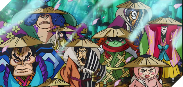 Spoiler One Piece chap 986: Kanjuro chết, Cửu Hồng Bao nhất loạt đâm kiếm vào Kaido! 2