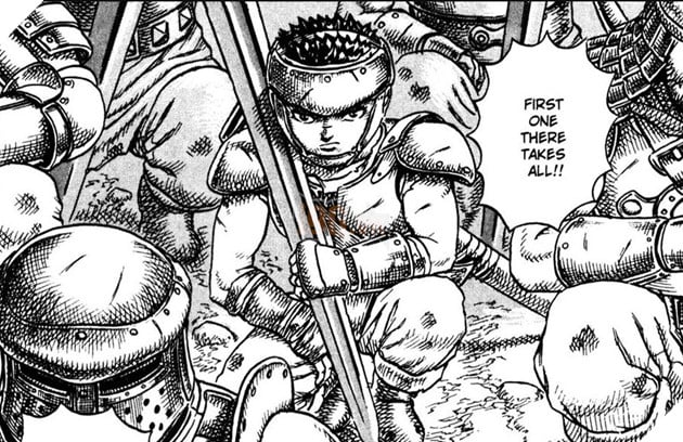 Tóm tắt cốt truyện manga Berserk Phần 2: Quá khứ của Guts và hành trình trở thành Kiếm Sĩ Đen 3