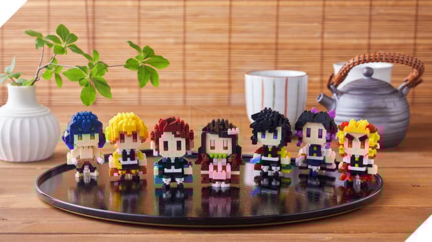 Xuất hiện bộ mô hình Kimetsu No Yaiba siêu đáng yêu lấy hình mẫu Tanjiro,Nezuko cùng nhiều nhân vật khác