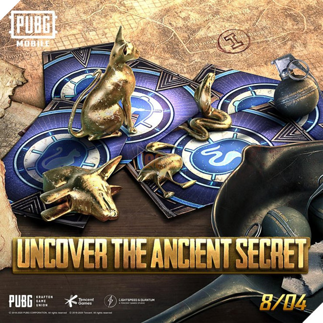  PUBG Mobile: Mọi thứ về sự kiện Bí mật cổ đại vào ngày 4 tháng 8