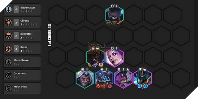 Đấu Trường Chân Lý: Hướng dẫn đội hình 6 Kiếm Khách mạnh nhất 10.16 không đụng hàng meta 3