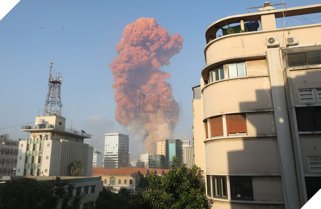 Large explosion rocks port area in Beirut, cause unclear