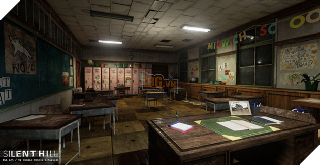 Vì sao người ta thường dùng bối cảnh trường học & bệnh viện trong game kinh dị? - Ảnh 2.