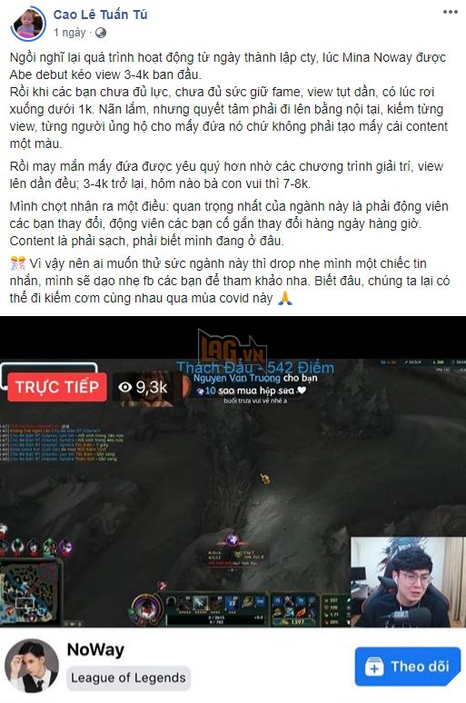 LMHT: Ca sĩ Ngô Kiến Huy bất ngờ ứng cử làm streamer SBTC, liệu anh sẽ tấu hài cùng Thầy Ba?