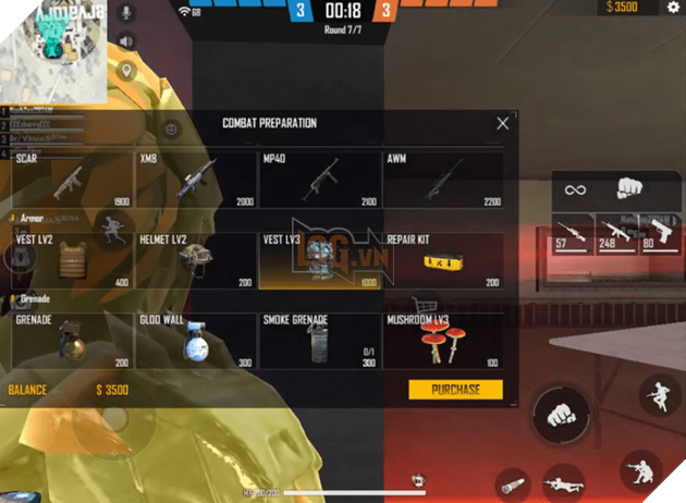 Free Fire: Top 5 khẩu súng tốt nhất để sử dụng trong chế độ Clash Squad 3