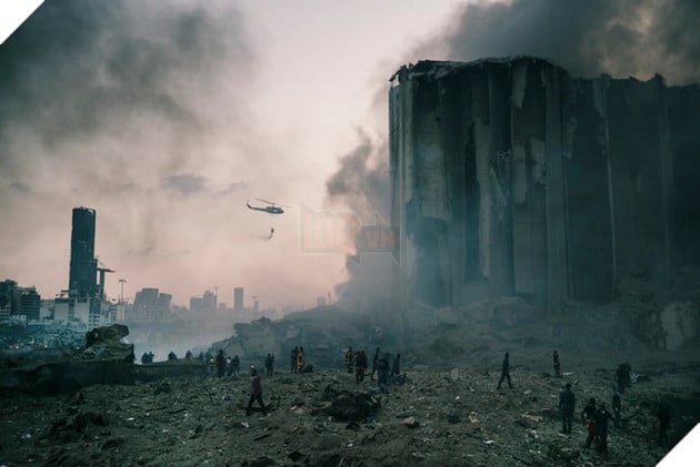 Vụ nổ ở Beirut: Cảnh hoang tàn đổ nát của thành phố như viễn cảnh phim ngày tận thế 3