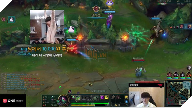 Trở lại stream sau 1 tuần vắng bóng vì nghi vấn chấn thương, Faker nhận mưa donate cùng lời nhắn từ fan: Faker cố lên! - Ảnh 1.