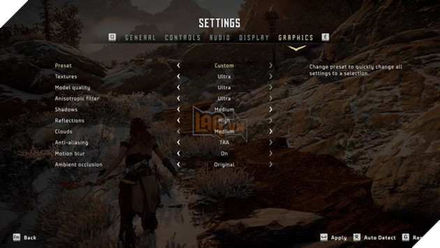 Một số cách chống lag trong Horizon: Zero Dawn đáng để thử qua 5