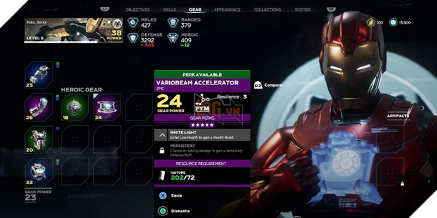 Marvel's Avengers: Lý do thay trang bị không đổi vẻ ngoài nhân vật