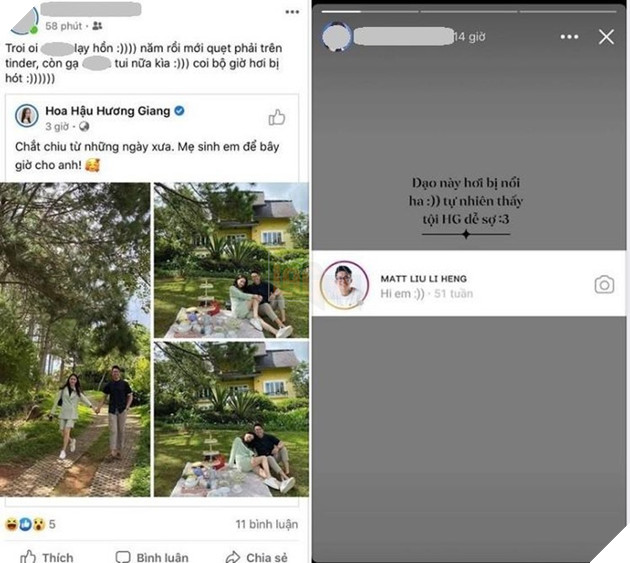  Bài đăng bóc phốt Matt Liu của một cô gái lạ