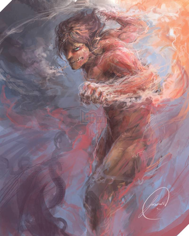 Fanart của Shingeki No Kyojin gây bất ngờ vì đẹp gấp trăm lần manga gốc 3