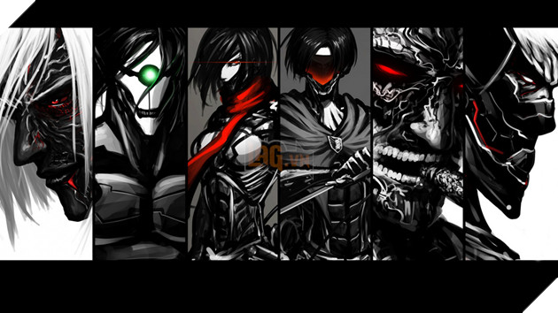 Fanart của Shingeki No Kyojin gây bất ngờ vì đẹp gấp trăm lần manga gốc 4