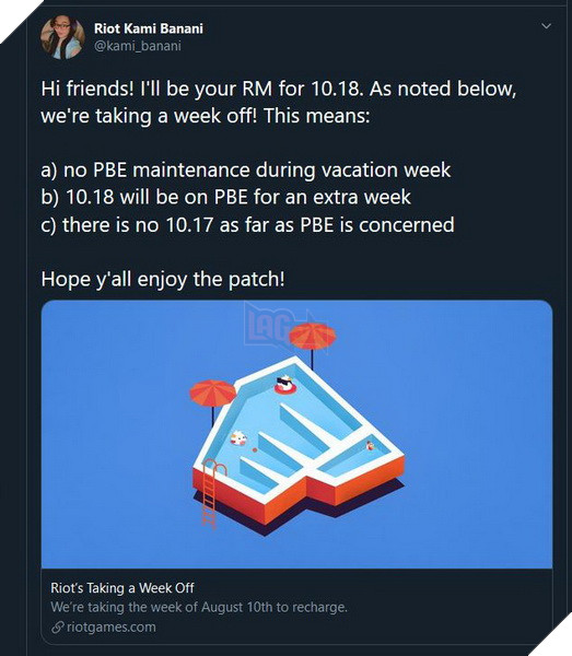 LMHT sẽ bỏ qua bản cập nhật 10.17 và nhảy qua bản cập nhật 10.18 với lý do bảo trì nhân lực  2