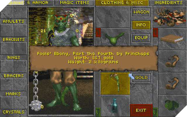 Cốt truyện The Elder Scrolls II: Daggerfall - Cuộc hành trình ở thành phố Daggerfall 2