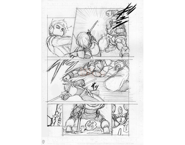 Dragon Ball Super chap 63 bị lộ 8 trang bản thảo với nội dung về cuộc so tài giữa Merus và Moro 6