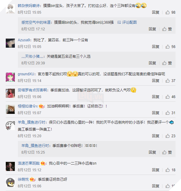 Suning vắng bóng trong đội hình tiêu biểu LPL, đến fan Trung Quốc cũng phẫn nộ: Không có SofM và Bin là một sự lố bịch - Ảnh 5.