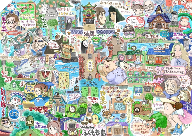 Fan cuồng của anime Spirited Away xây dựng hẳn một vùng đất linh hồn cực kì chi tiết trong Animal Crossing 13