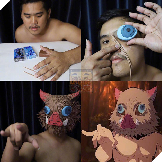 Cười mệt nghỉ với bộ ảnh Kimetsu No Yaiba của thánh cosplay Thái Lan 2