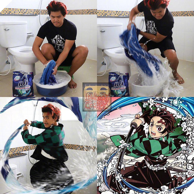 Cười mệt nghỉ với bộ ảnh Kimetsu No Yaiba của thánh cosplay Thái Lan 9