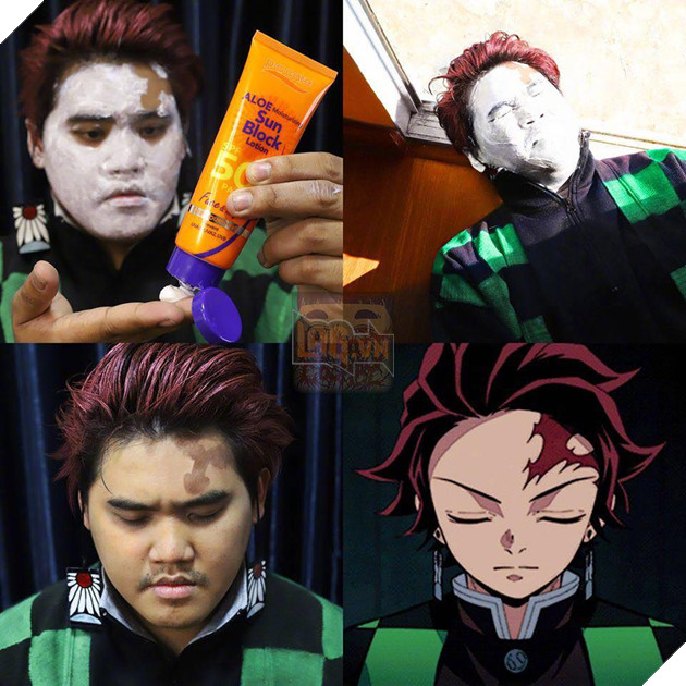 Cười mệt nghỉ với bộ ảnh Kimetsu No Yaiba của thánh cosplay Thái Lan