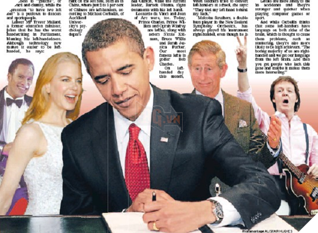 Loạt ảnh cho thấy nỗi khổ trời không thấu của những người thuận tay trái và sự thật đáng kinh ngạc khiến hội thuận tay phải ghen tỵ - Ảnh 2.