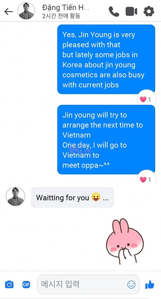 Hot girl Hàn Quốc bất ngờ công khai tin nhắn của mình với ViruSs, mục đích của cô là gì? 4