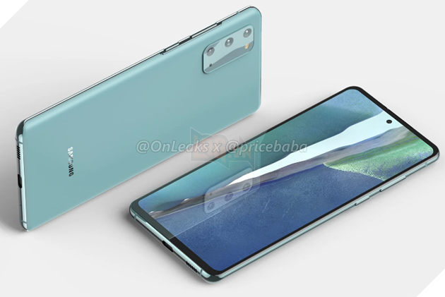 Galaxy S20 Fan Editon rò rỉ thiết kế vô cùng đẹp mắt 