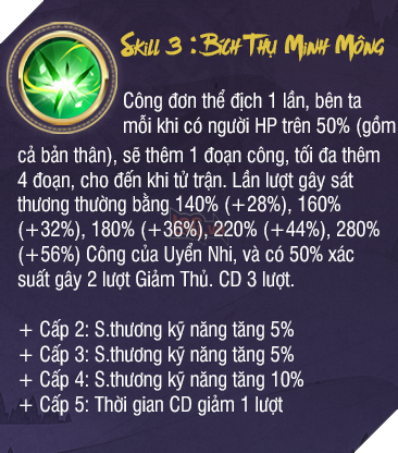 Vân Mộng Tứ Thời Ca - Hướng dẫn chơi Uyển Nhi với bộ Linh Thạch mạnh nhất 6