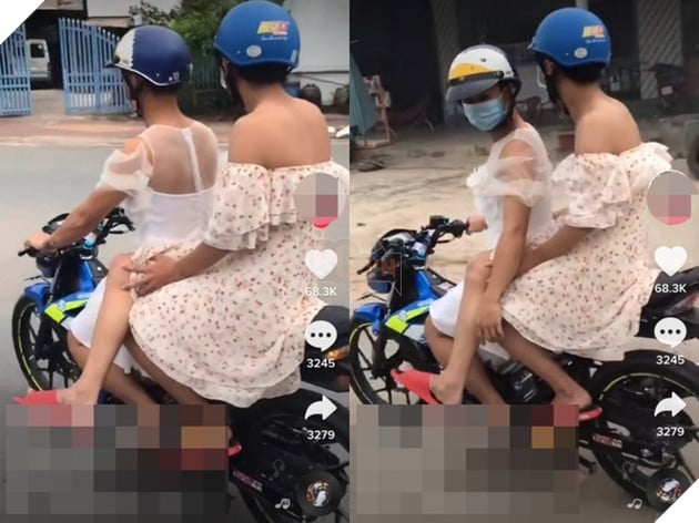 Bất ngờ xuất hiện trào lưu mới trên MXH, khi các nam thanh niên chủ động mặc váy rồi đi xe máy ra đường làm công chúa - Ảnh 2.