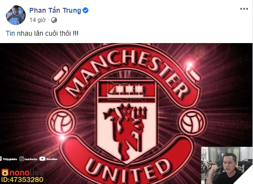 Thầy Giáo Ba trổ tài dự đoán không thua gì... Pelu, khiến fan MU khóc hận, học trò rủ nhau bỏ lớp - Ảnh 3.