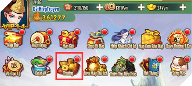 Tổng hợp tất cả Giftcode cho Đại Hiệp Truyện Soha Game và cách nhập code an toàn 3